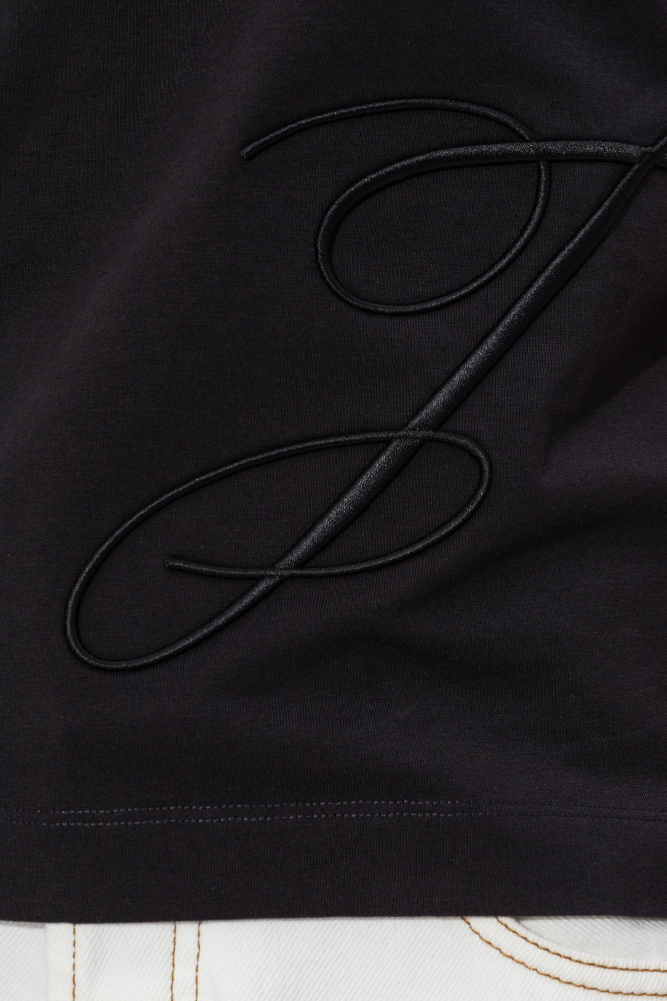 Black T-shirt with logo Jacquemus - Vitkac AS